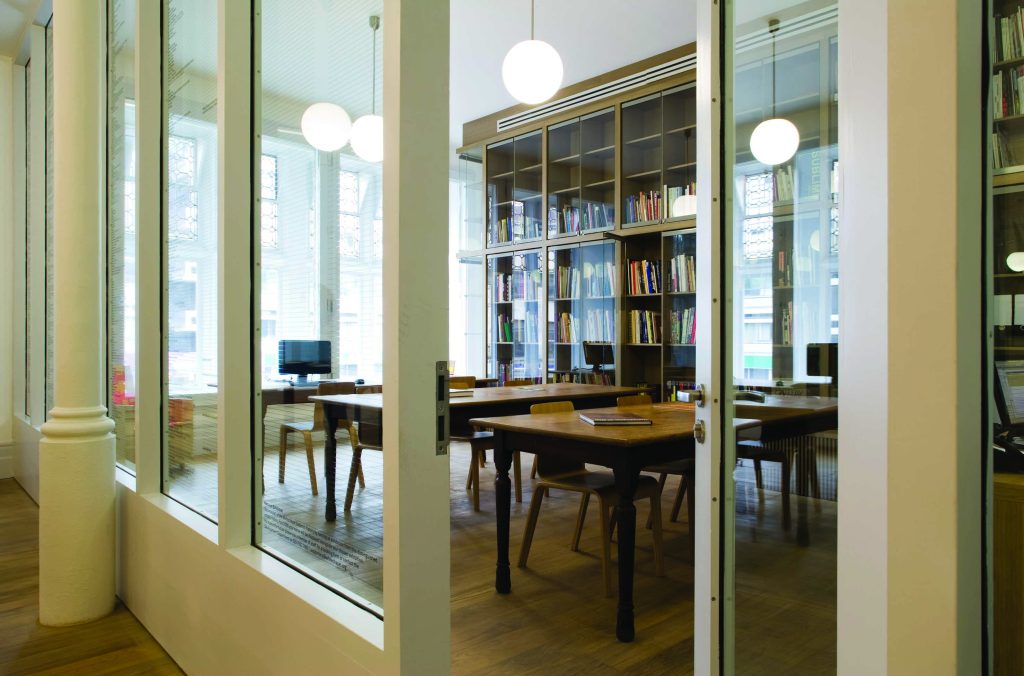 Foyle Reading Room interior, Whitechapel Gallery