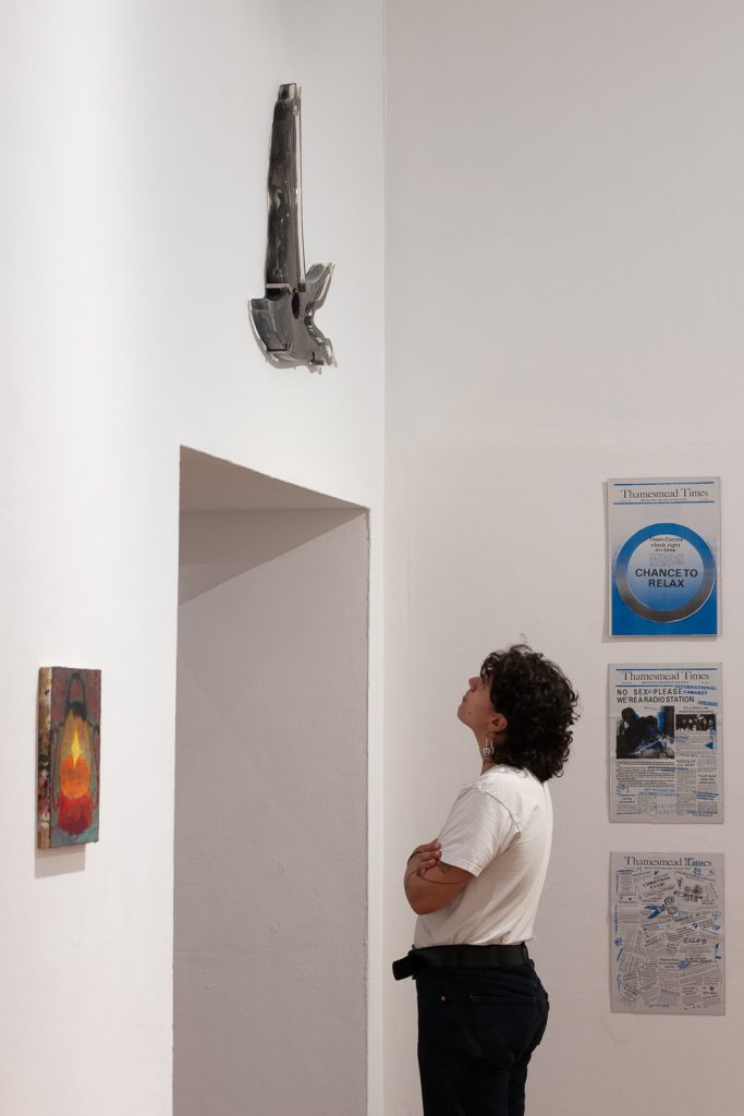 Installation view of Bow Open 2026 at Nunnery Gallery