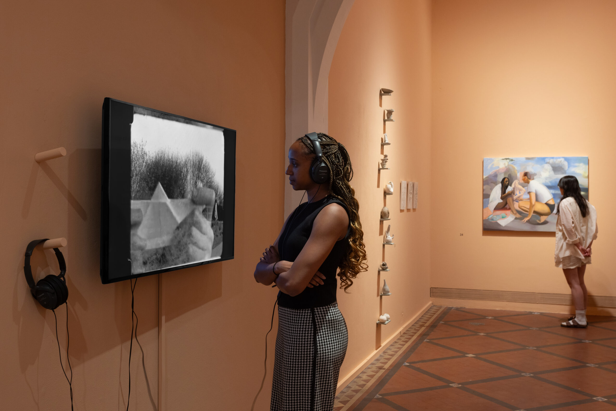 Installation view of Bow Open 2026 at Nunnery Gallery