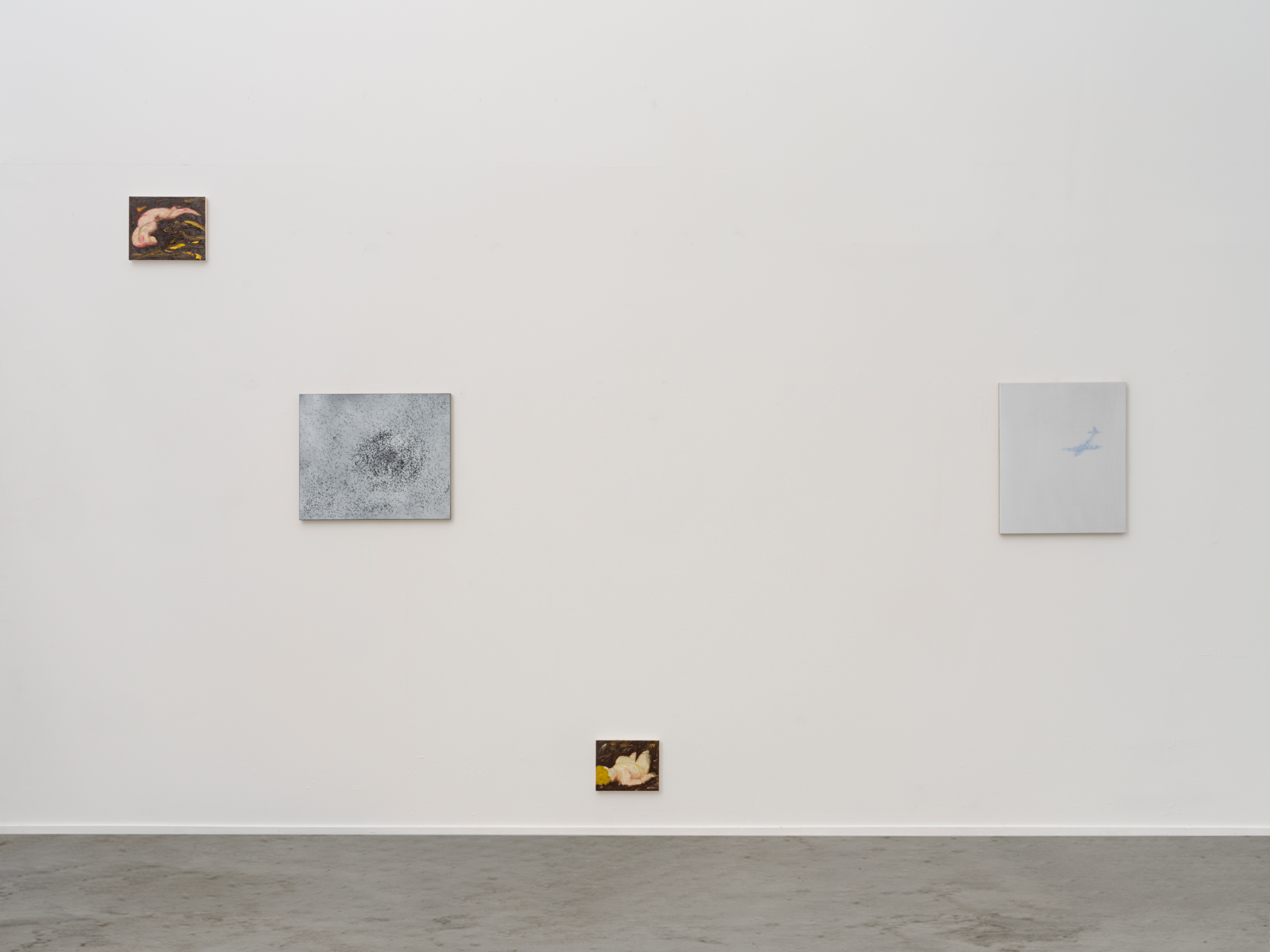 Installation view of Rachel Howard: Harvest at 447 Space, New York, 2026.