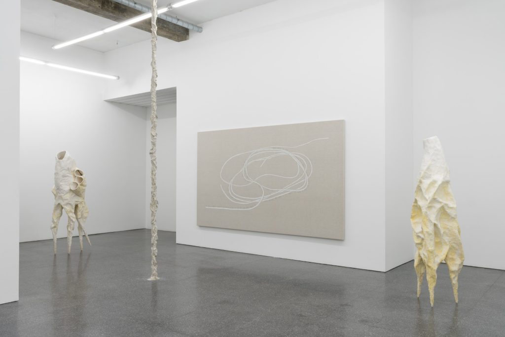 The Word for World is Poem by Ángela Jiménez Durán, installation view at Lehmann, Porto, 2026