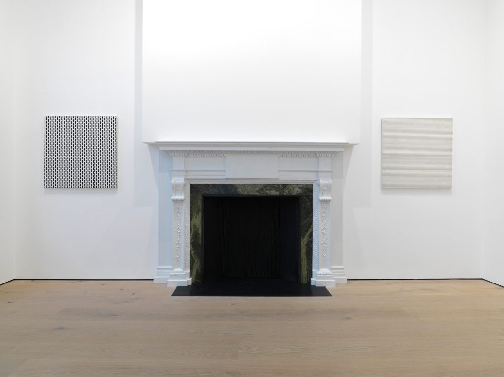 François Morellet 100%, installation view at Annely Juda Fine Art, London