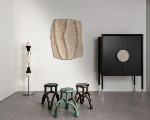 Gallery view at ARKOBJECT, Istanbul, with works by Marāu, Mesut Öztürk and Betül Özkan