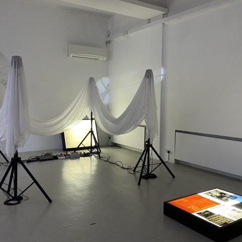 Minna Haukka, Desk: Beaconsfield Archive 1995-2025, detail, HAPPENS, 2025