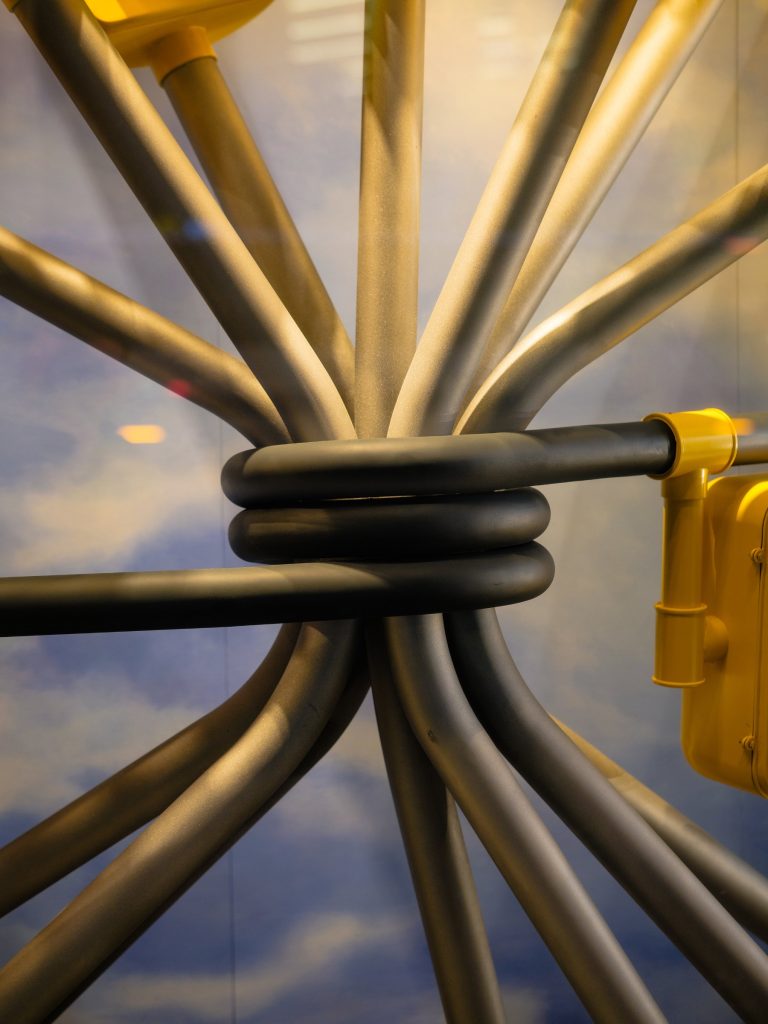 Dior window display by Alex Chinneck