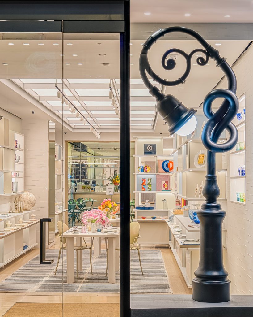 Dior window display by Alex Chinneck