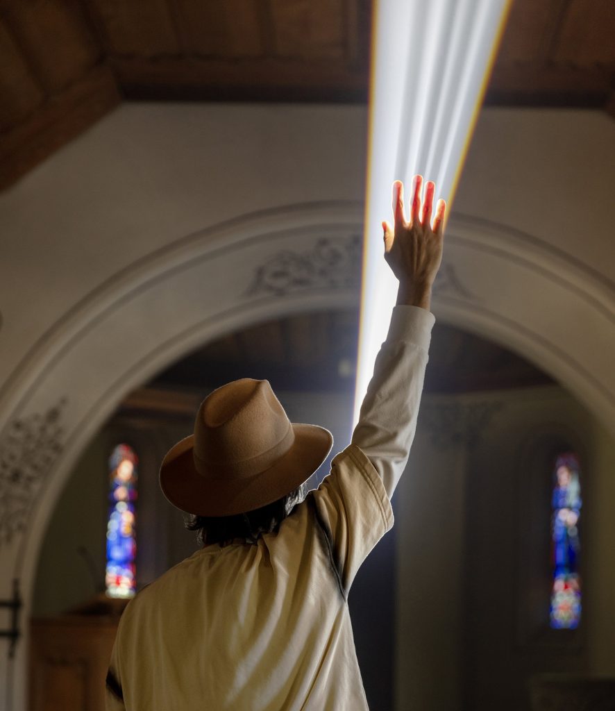 Liminal Journey by Emilio Ferro, St. Niklaus Chapel, Gstaad
