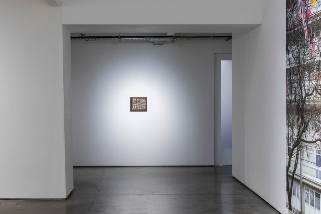 David Hepher, Tower Blocks, installation view at Flowers Gallery Kingsland Road, London