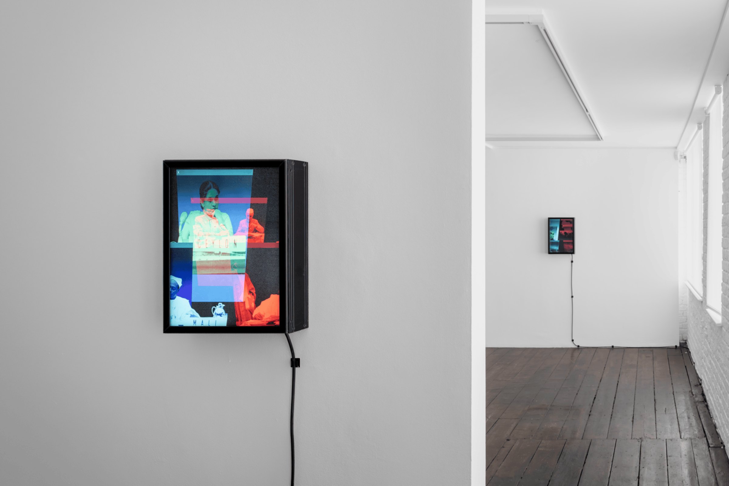The Otolith Group, A Hand of Light Caressed My Eyelids, installation view at greengrassi, London