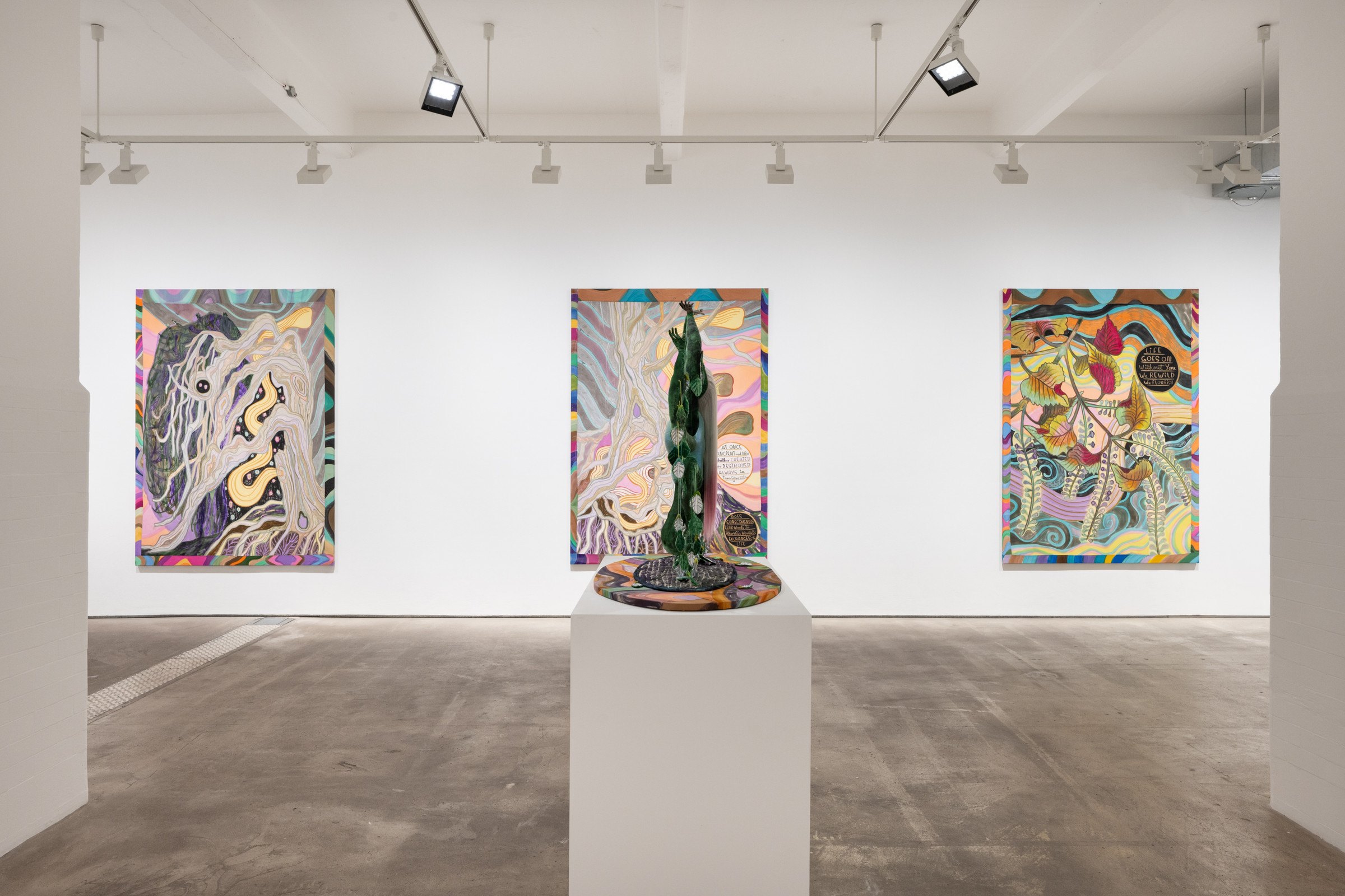 Emma Talbot, Always in Transformation, installation view, Hales London, 2026