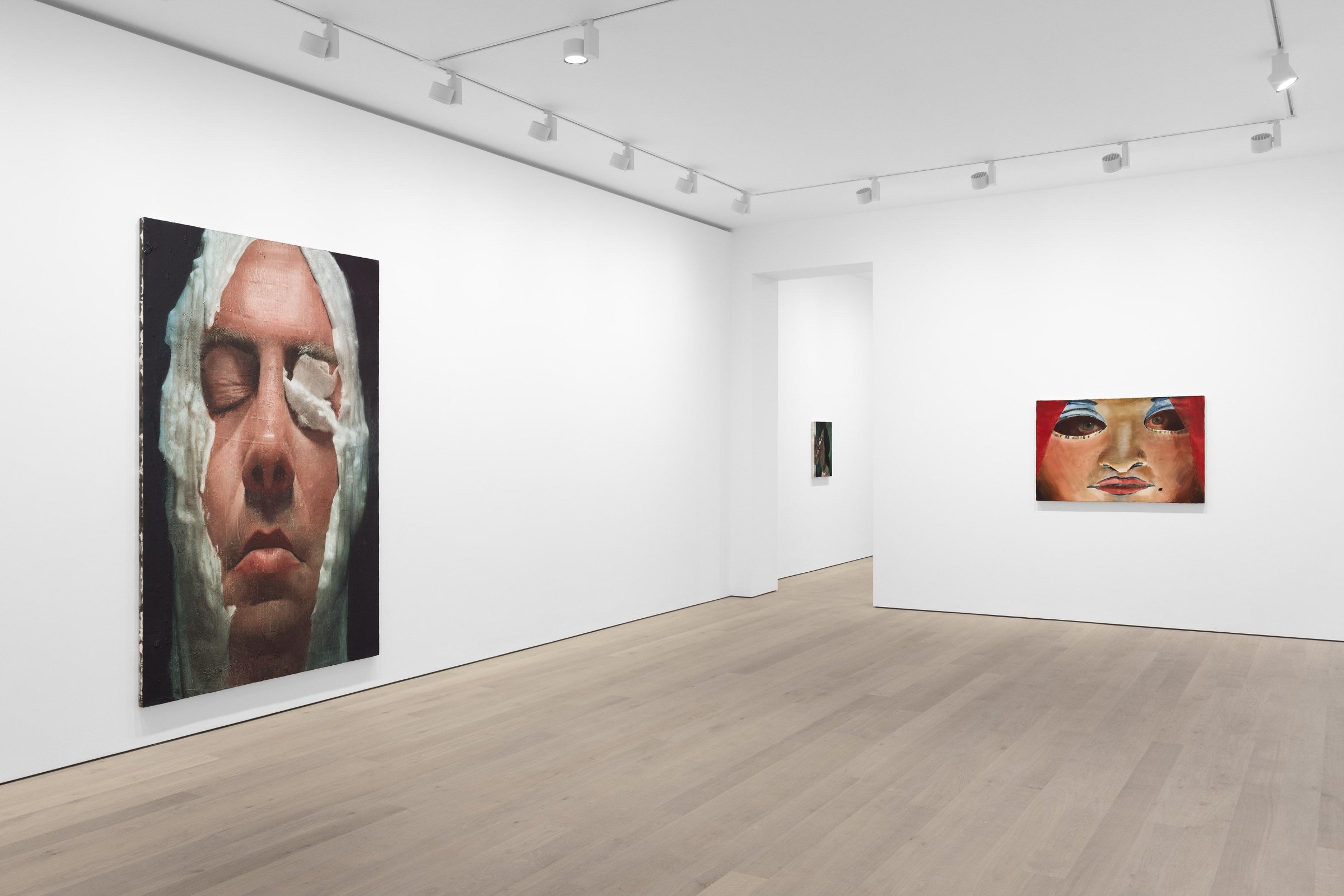 Joseph Yaeger, Polygrapher, installation view at Modern Art, Bennet Street, London