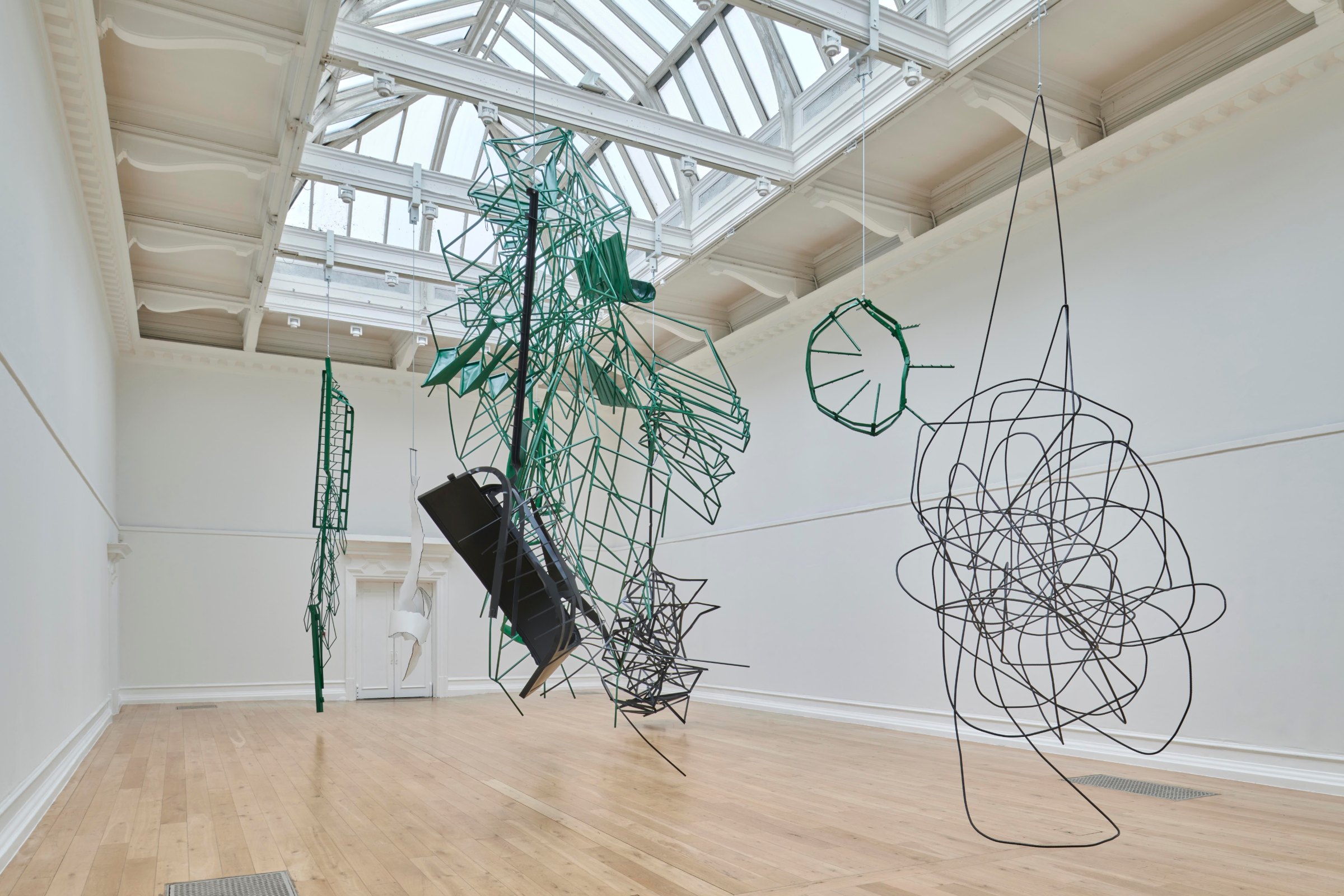 Monika Sosnowska, Weight of Matter, installation view, South London Gallery, 2026