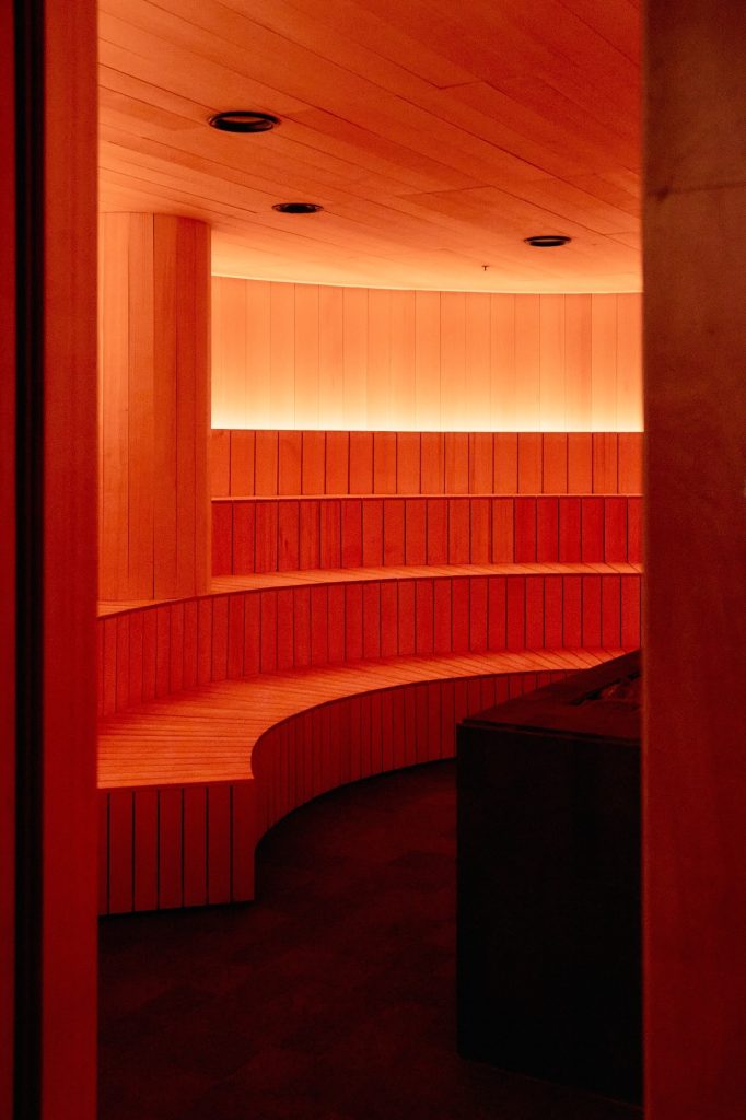 The Altar, New York – The sauna