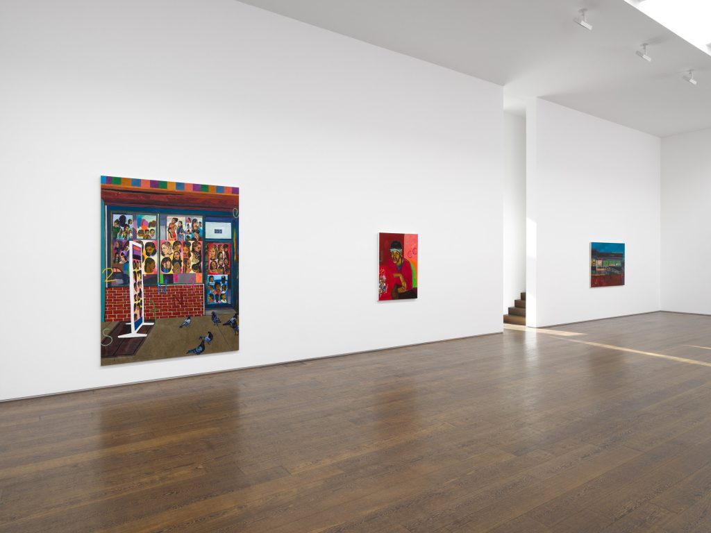Khalif Tahir Thompson, Send in the Clowns, installation view at Victoria Miro, London