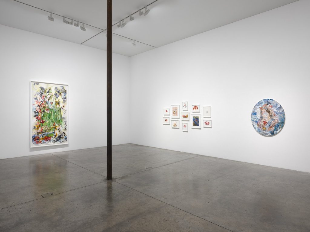 Shahzia Sikander, High Seas; Closed Skies, installation view at Victoria Miro, London