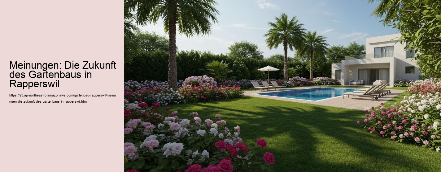 Meinungen: Die Zukunft des Gartenbaus in Rapperswil