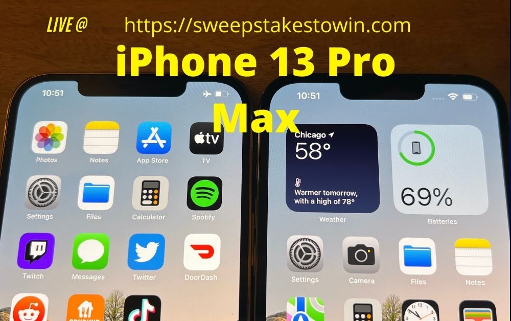 free iphone 13 pro max without human verification